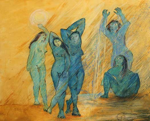 Anneliese Guttenberger - Demoiselles d'Avignon 1