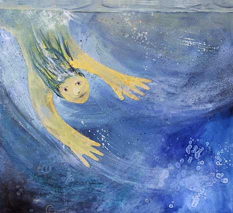 Anneliese Guttenberger -  Taucherin