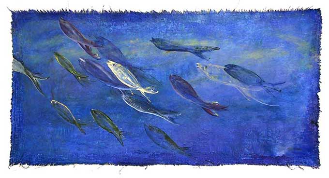 Anneliese Guttenberger -  Azul Lleno